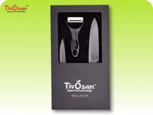 Набор керамических ножей Tivosan TH08WB ― Ножи со скидкой